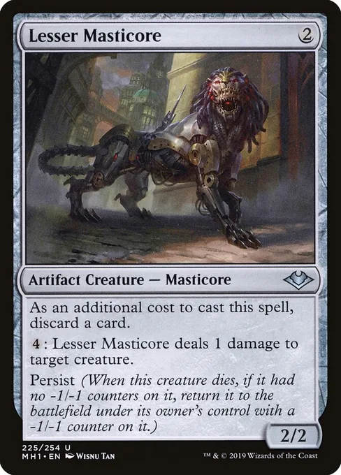 Lesser Masticore, Modern Horizons #225