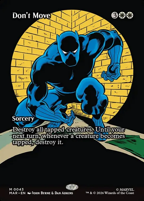 Don't Move, Marvel Universe #43