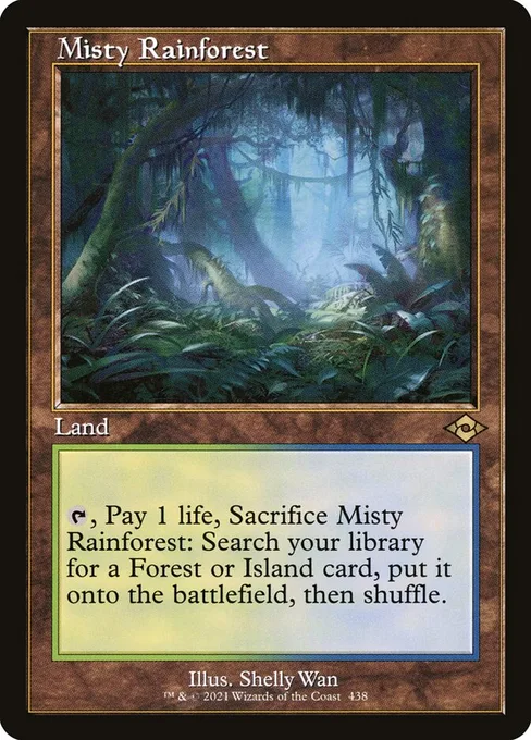 Misty Rainforest, Modern Horizons 2 #438