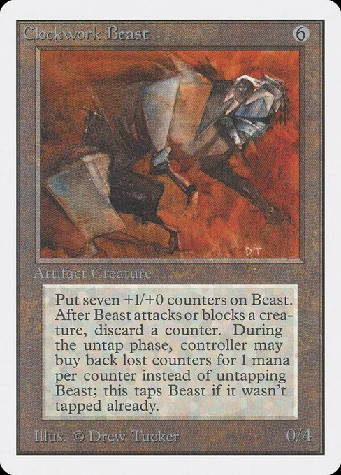 Clockwork Beast, Unlimited Edition #237