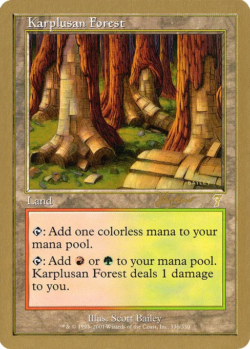 Karplusan Forest, World Championship Decks 2002 #shh336