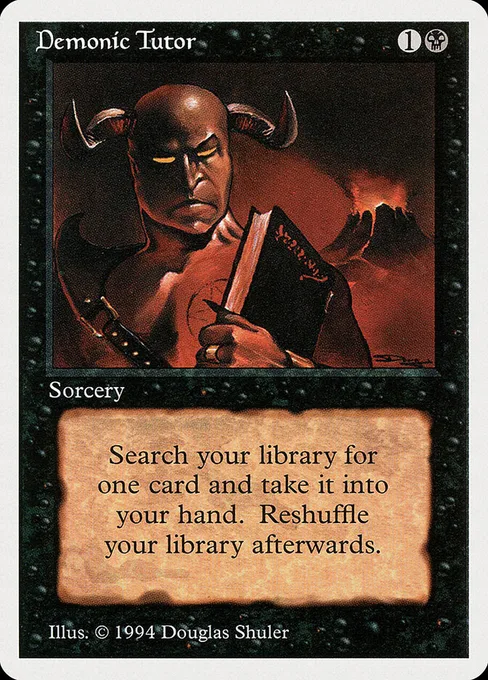Demonic Tutor, Summer Magic / Edgar #105