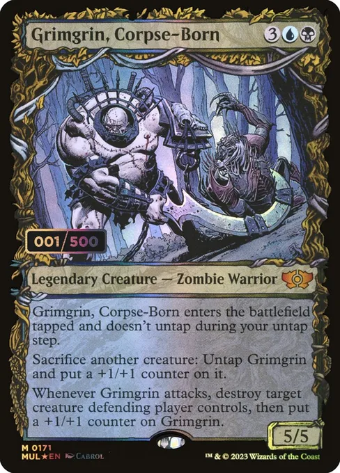 Grimgrin, Corpse-Born, Multiverse Legends #171z