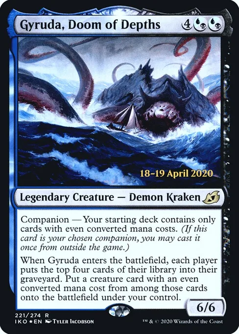 Gyruda, Doom of Depths, Ikoria: Lair of Behemoths Promos #221s