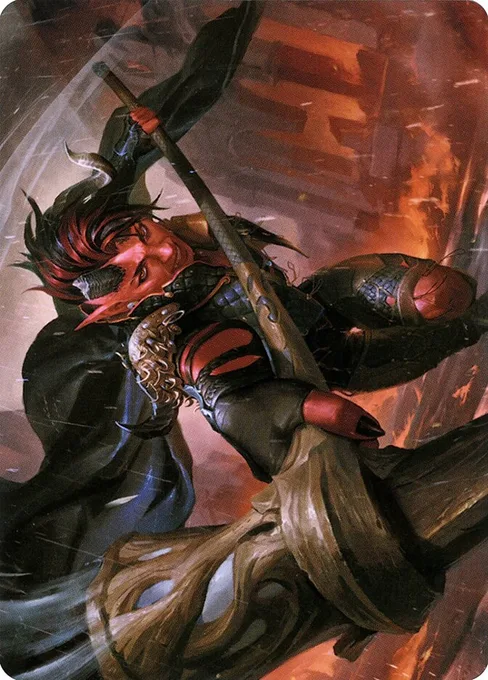 Karlach, Fury of Avernus // Karlach, Fury of Avernus, Battle for Baldur's Gate Art Series #34