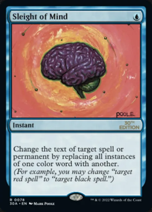 Sleight of Mind, 30th Anniversary Edition #78