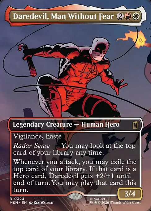 Daredevil, Man Without Fear, Marvel Super Heroes #324