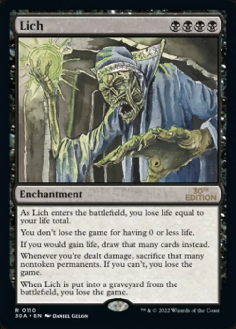 Lich, 30th Anniversary Edition #110