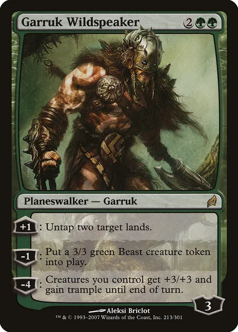 Garruk Wildspeaker, Lorwyn #213
