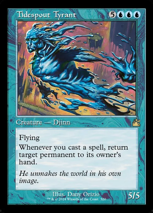 Tidespout Tyrant, Ravnica Remastered #320