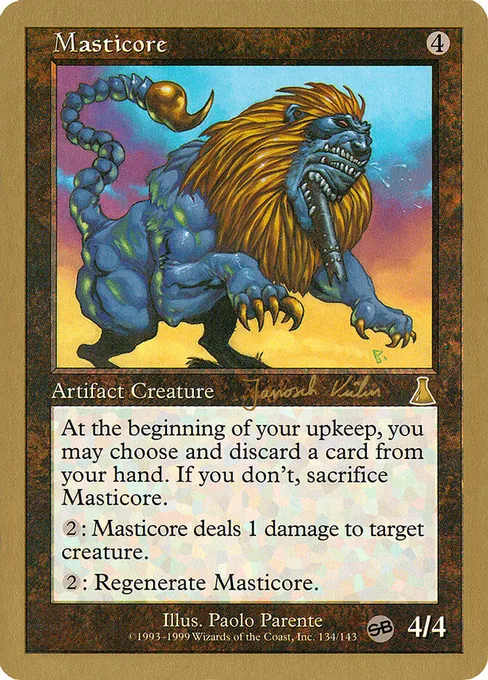 Masticore, World Championship Decks 2000 #jk134sb