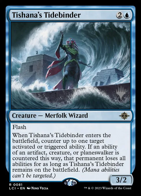 Tishana's Tidebinder, The Lost Caverns of Ixalan Promos #81p