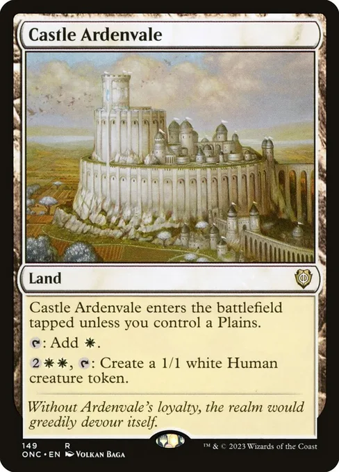 Castle Ardenvale, Phyrexia: All Will Be One Commander #149