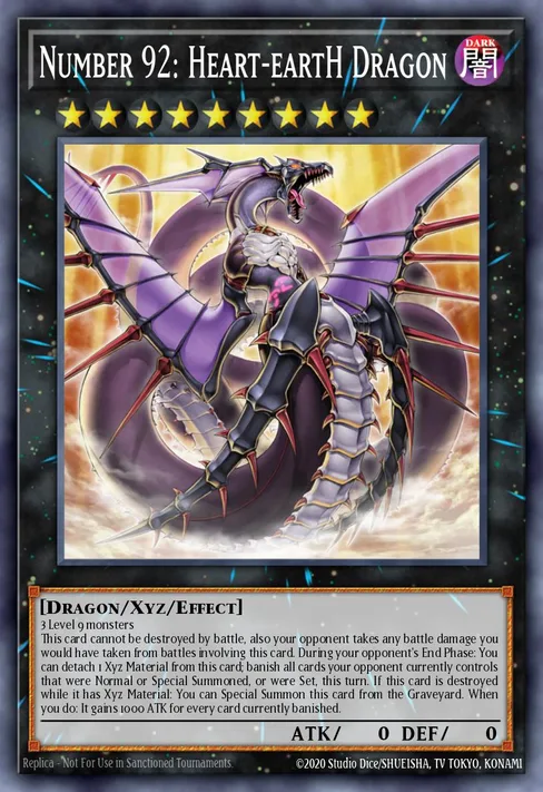 Number 92: Heart-eartH Dragon, Cosmo Blazer #CBLZ-EN045