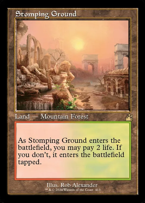 Stomping Ground, Ravnica Remastered #413
