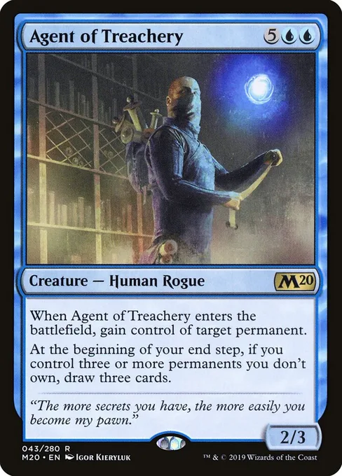 Agent of Treachery, Core Set 2020 #43