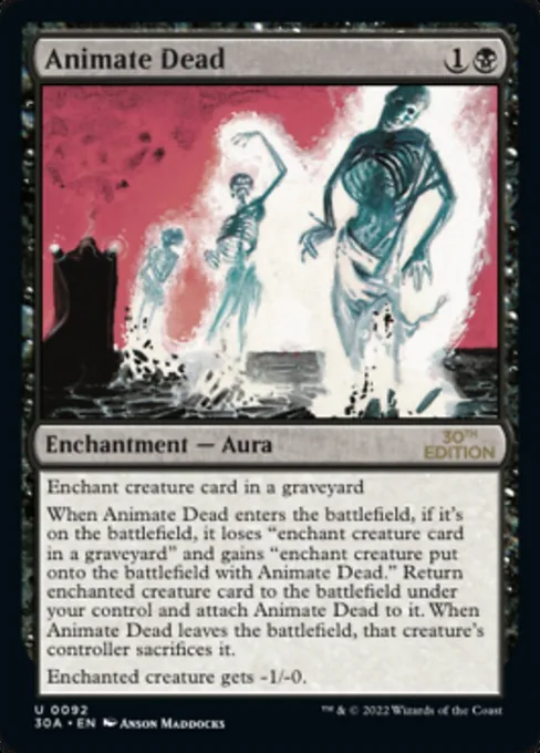 Animate Dead, 30th Anniversary Edition #92