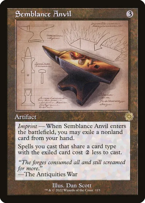 Semblance Anvil, The Brothers' War Retro Artifacts #115