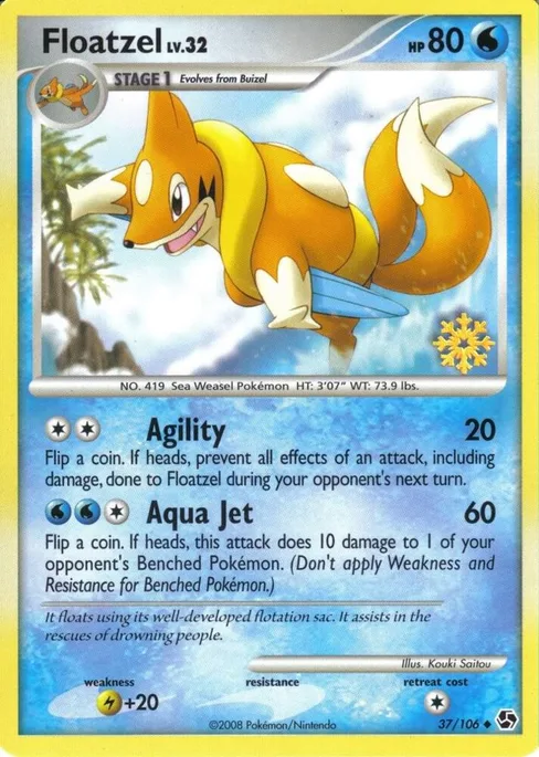 Floatzel, Countdown Calendar Promos #37