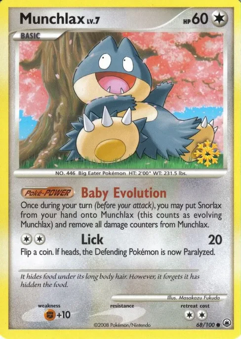 Munchlax, Countdown Calendar Promos #68