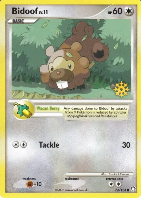 Bidoof, Countdown Calendar Promos #73