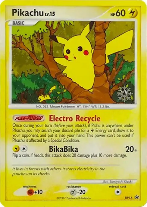 Pikachu, Countdown Calendar Promos #DP16