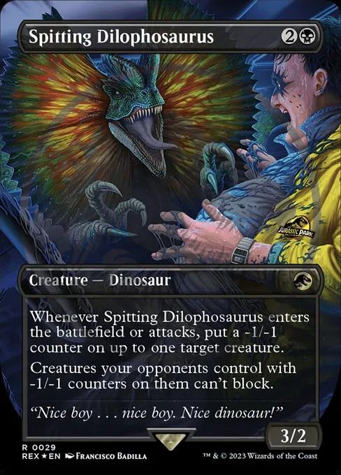 Spitting Dilophosaurus, Jurassic World Collection #29