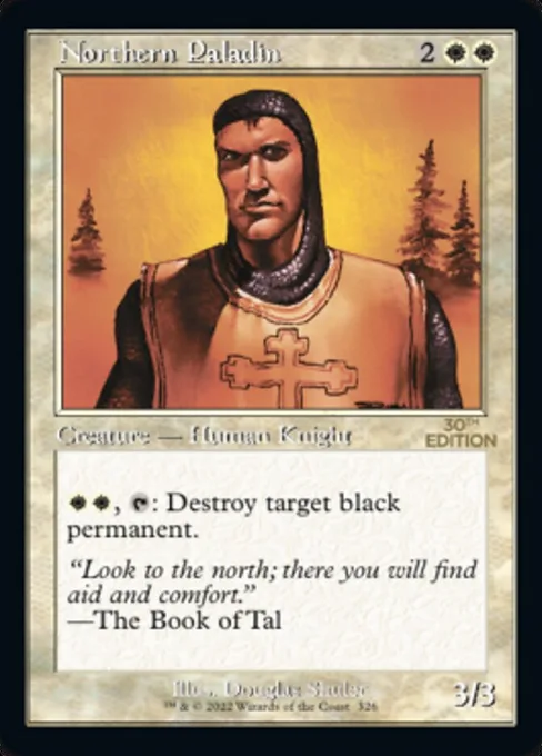 Northern Paladin, 30th Anniversary Edition #326