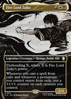 Fire Lord Zuko, Normal