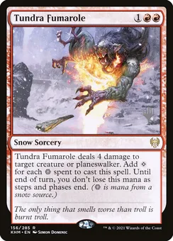 Tundra Fumarole, Normal