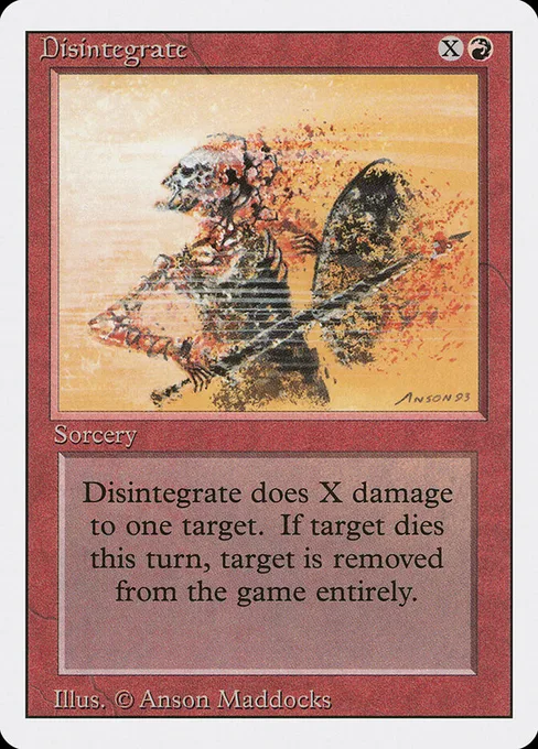 Disintegrate, Revised Edition #142