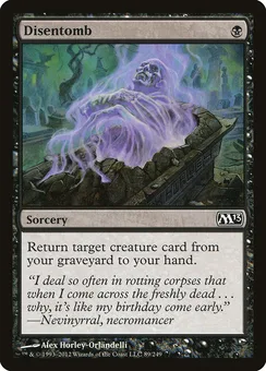 Disentomb, Normal