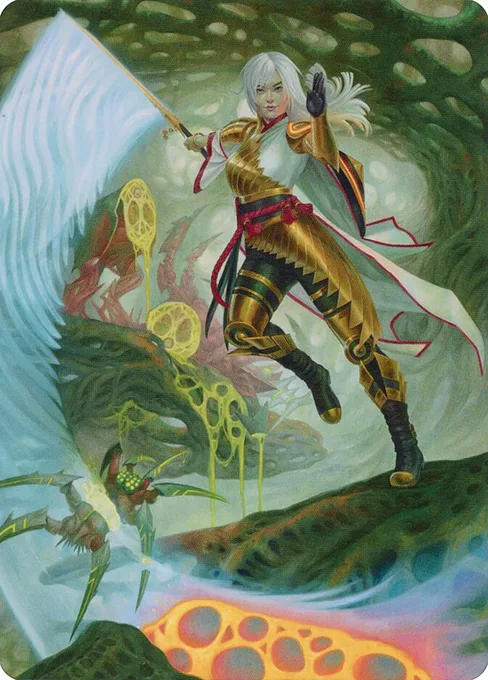 The Eternal Wanderer // The Eternal Wanderer, Phyrexia: All Will Be One Art Series #3