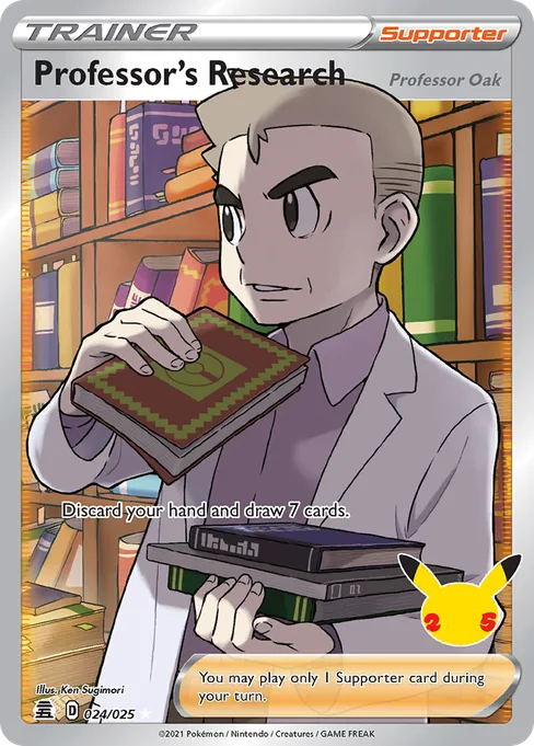 Professor's Research (Professor Oak), Celebrations #24