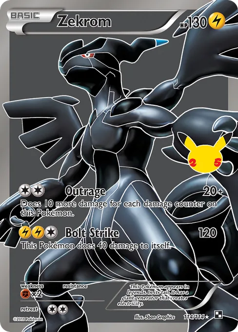 Zekrom, Celebrations: Classic Collection #114