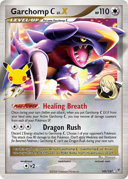 Garchomp C LV.X, Celebrations: Classic Collection #145