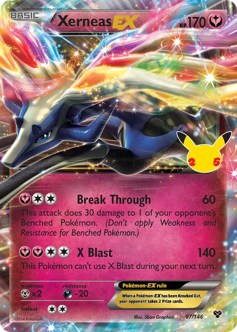 Xerneas-EX, Celebrations: Classic Collection #97