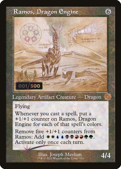 Ramos, Dragon Engine, The Brothers' War Retro Artifacts #110z