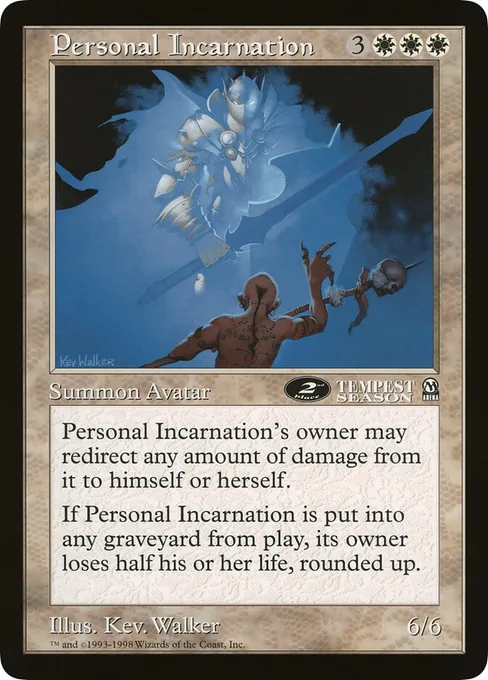 Personal Incarnation, Oversized League Prizes #33