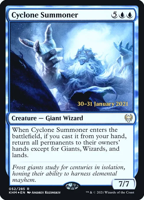 Cyclone Summoner, Kaldheim Promos #52s