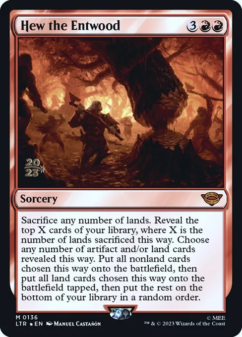Hew the Entwood, Tales of Middle-earth Promos #136s