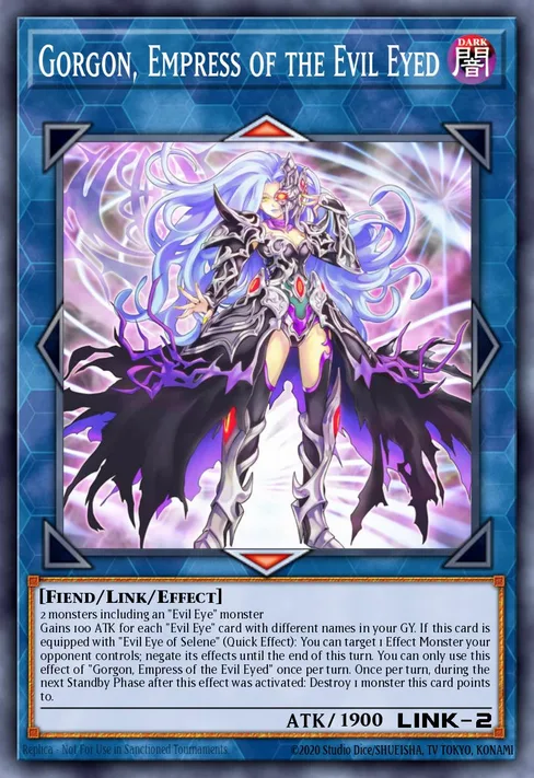Gorgon, Empress of the Evil Eyed, Chaos Impact #CHIM-EN048