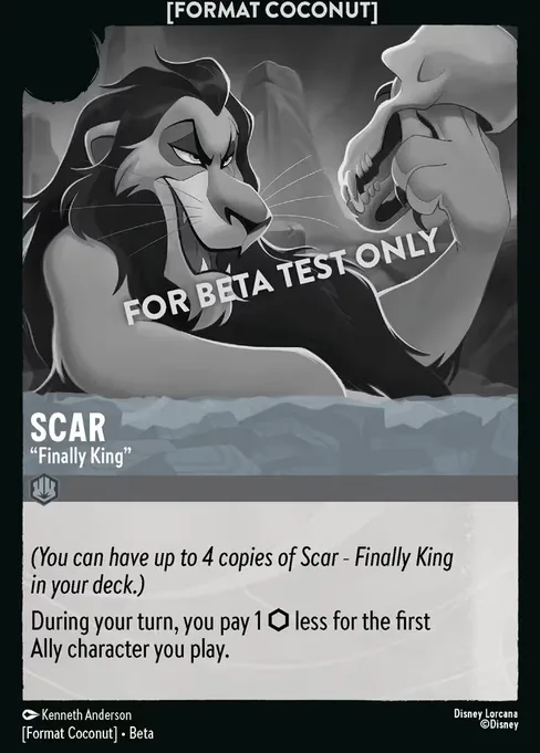 Scar - "Finally King", Format Coconut #17