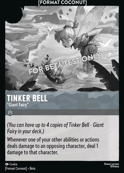 Tinker Bell - "Giant Fairy", Format Coconut #18