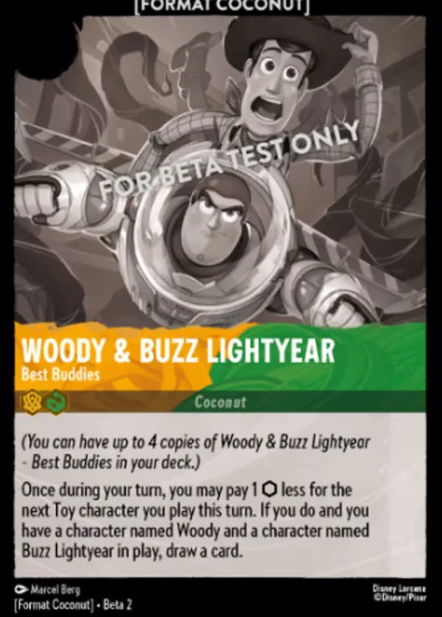 Woody & Buzz Lightyear - "Best Buddies", Format Coconut #19