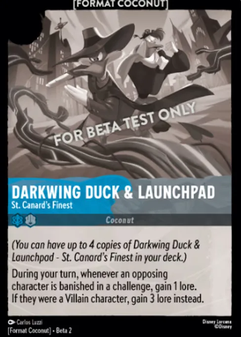 Darkwing Duck & Launchpad - "St. Canard's Finest", Format Coconut #24