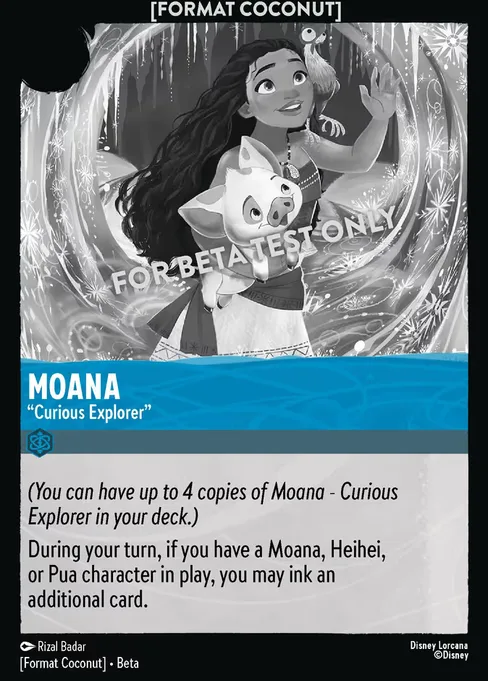 Moana - "Curious Explorer", Format Coconut #7