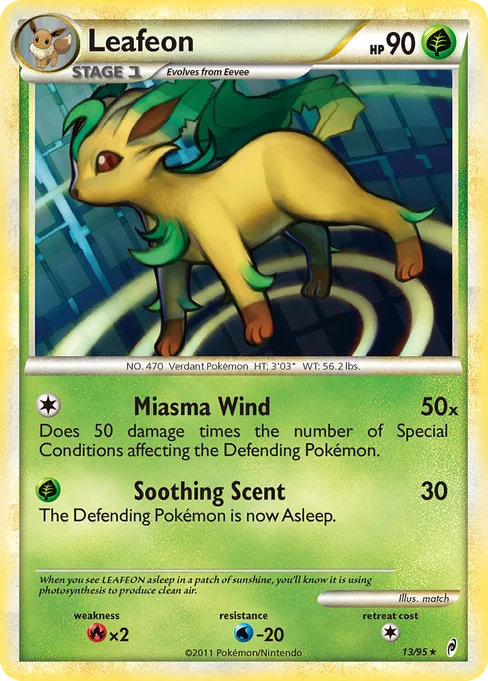 Leafeon, Call of Legends #13