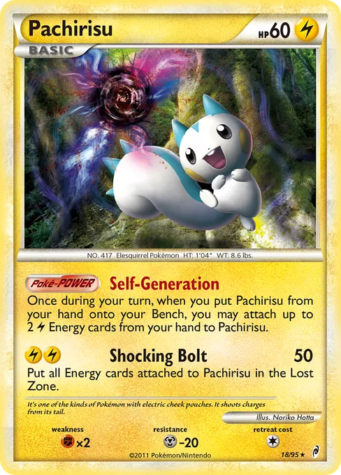 Pachirisu, Call of Legends #18