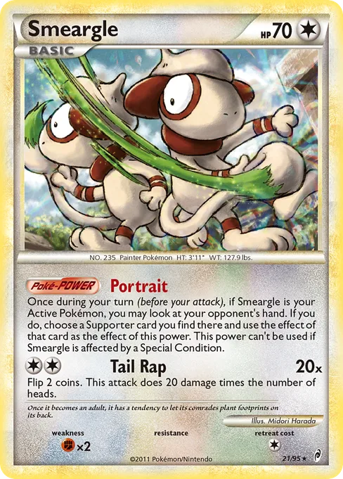 Smeargle, Call of Legends #21